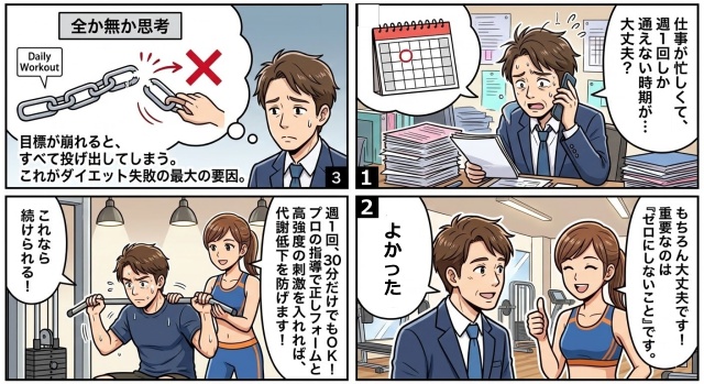 週1でもプロが指導するので大丈夫！